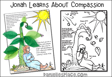 Jonah Learns About Compassion Bible Lesson - KJV