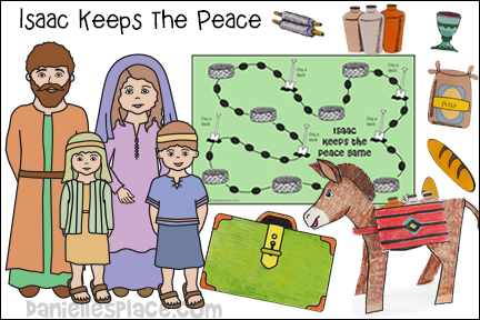 Isaac Keeps the Peace Bible Lesson for Children's Ministry