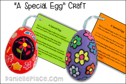 Easter Poem Easter Egg Craft