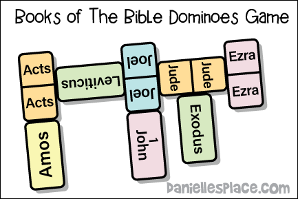 Domino Books of the Bible Game