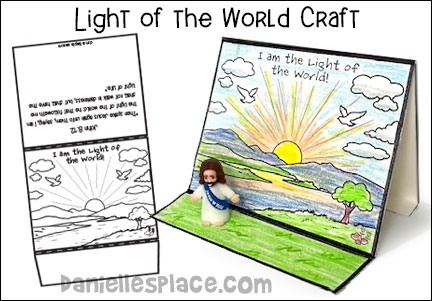 I am the Light of the World Craft for VBS 2026