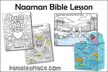 Naaman Bible Lesson for Children's Ministry