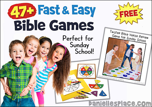 Free Fast & Easy Bible Games for Sunday School