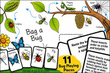 Bag A Bug Insect Learning Game