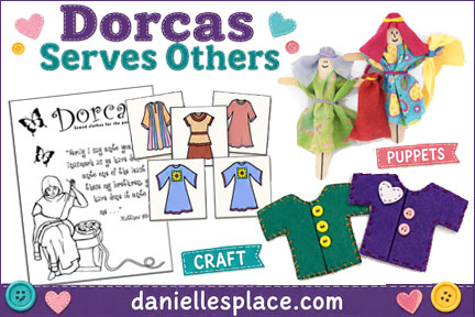Dorcas Serves Other Bible Lessen for Children