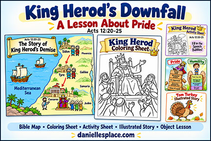 King Herod's Downfall Bible Lesson